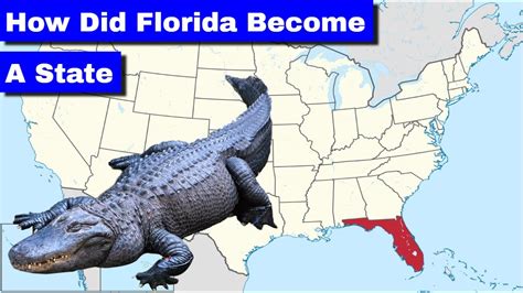 How Did Florida Become A State Statehood Youtube