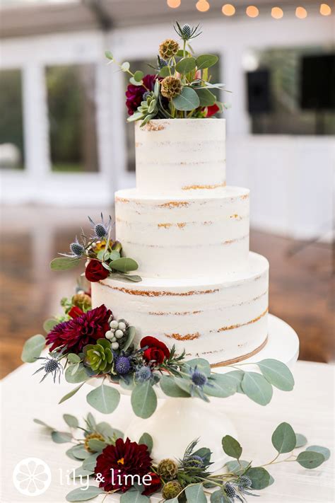 This Almost Naked Cake Is Almost Too Pretty To Eat Wedding Cake