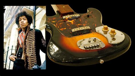 Jimi Hendrixin Altmışlı Yılların Başındaki Gitarı Açık Artırmada