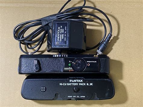 Pentax モータードライブ バッテリーパック Lx Motor Drive Ni Cd Battery Pack Charge Pack