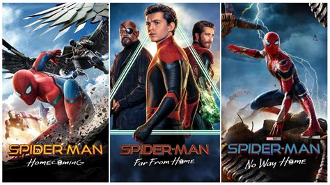 Spider Man Trilogy Trailer Compilation 2017 2021 Marvel Tom