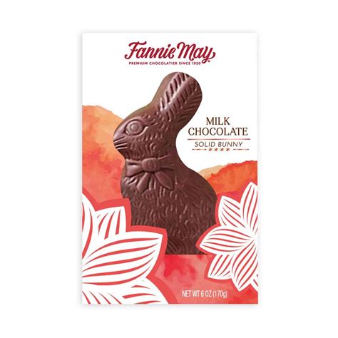 Fannie May Milk Chocolate Solid Bunny Easter Candy Shop Candy At H E B