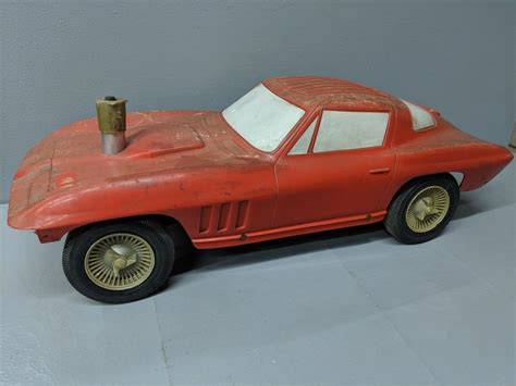 1966 Kiddie Corvette Republic Tool Car Chevrolet Dealer Promo