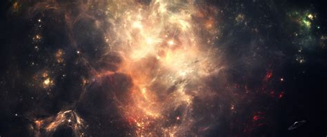 Free Download Space Stars Sky Dark Wallpaper Background 2560x1080 219