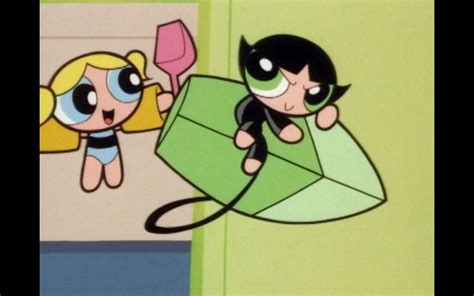 Bubbles And Buttercup Ready For The Beach From The Powerpuff Girls