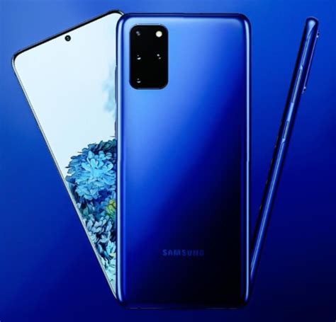 Samsung Galaxy S20 Plus 5g G986u Unlocked 128gb Aura Blue Ebay
