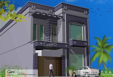 Indian Home Design 5 Marla Front Elevation