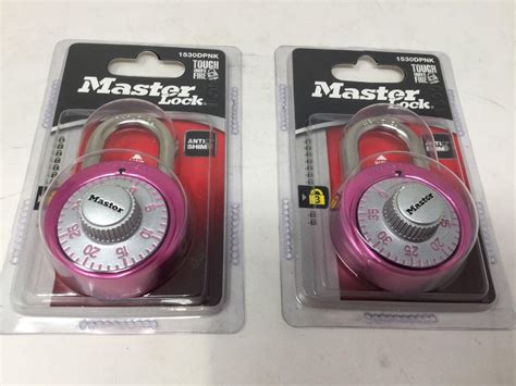 Master Lock Pink Combination Locks