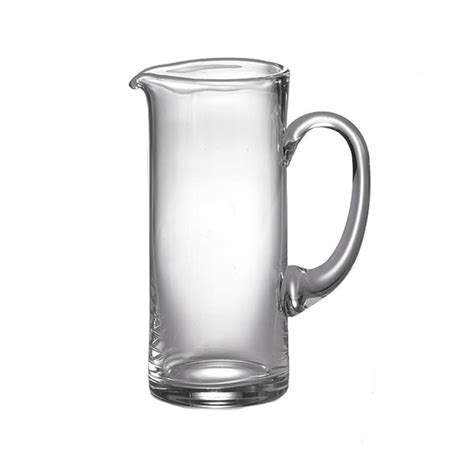 Water Pitcher Glass Contemporary 1 3 Liter Event Rental Group