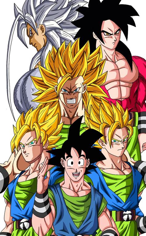 the dragon ball characters are all together