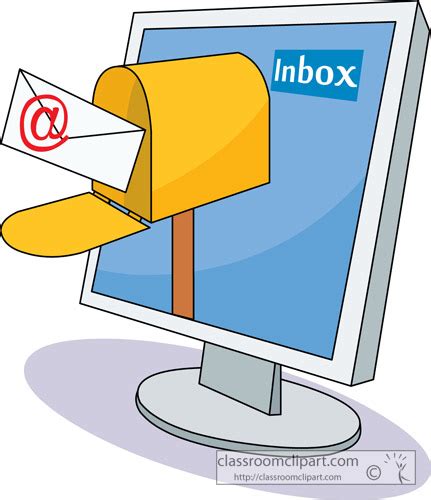 Email Clipart Emailinbox03 Classroom Clipart