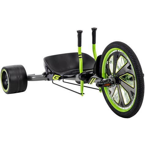 Huffy Green Machine 20 Inch 3 Wheel Tricycle In Green And Gray Lupon