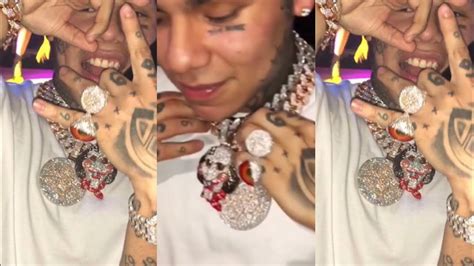 Tekashi 6ix9ine Gets All His Chains And Jewelry Back Remade Flexing In