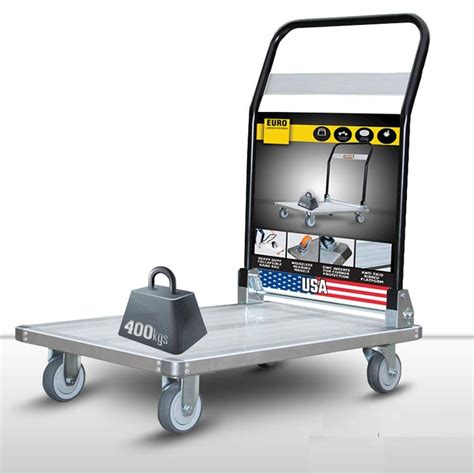 Euroladdersystems Usa Pro Aircraft Aluminium Portable Platform Trolley