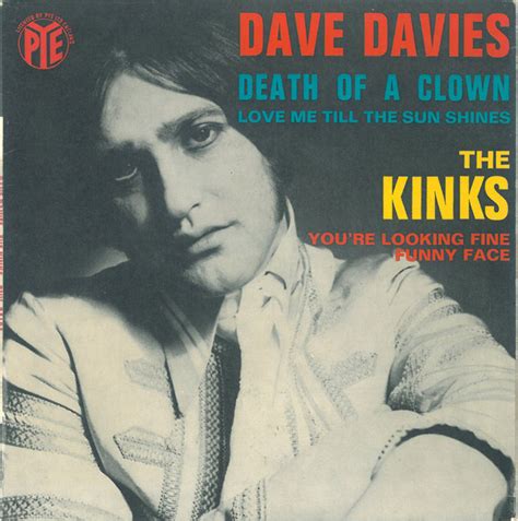 Dave Davies The Kinks Death Of A Clown Discogs