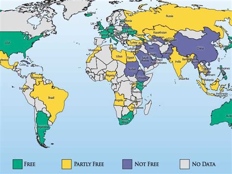 Best And Worst Places For Internet Freedom Business Insider