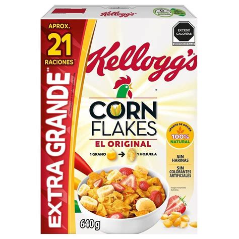 Cereal Kelloggs Corn Flakes 640 G Walmart
