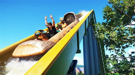 Planet Coaster Gameplay Were On A Log Flume Lets Play Planet
