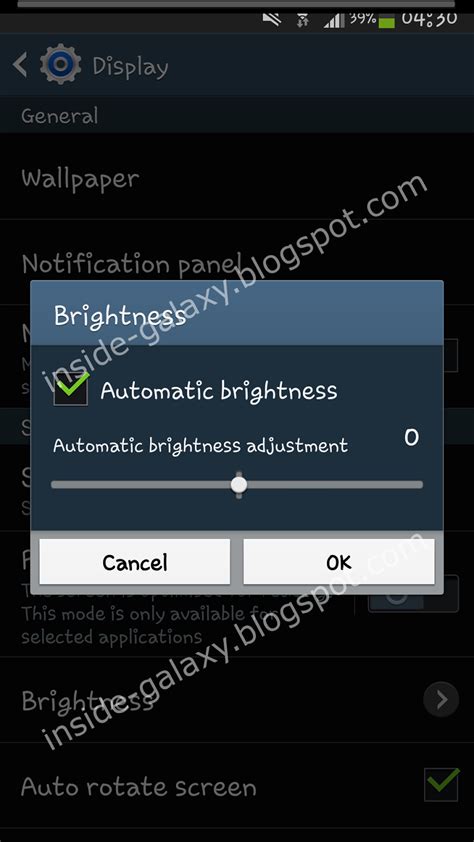 Inside Galaxy Samsung Galaxy S4 How To Adjust Screen Brightness