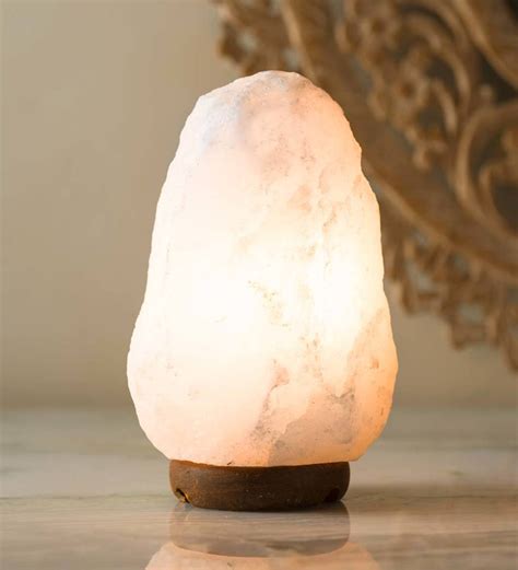 Reminiscent Of A Natural Quartz Crystal When Lit This Hand Carved