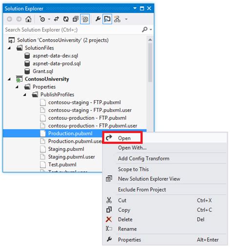 Asp Net Web Deployment Using Visual Studio Deploying To Production Microsoft Learn