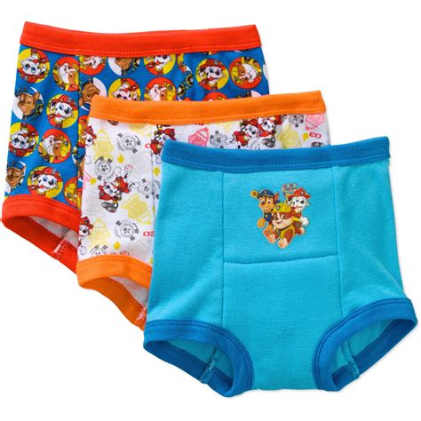 Paw Patrol Potty Training Pants Underwear 3 Pack Toddler Boys