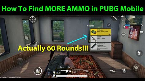 How To Find More Ammo In Pubg Mobile Youtube