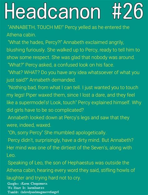 Image Result For Percy Jackson Headcanons Percy Jackson Funny Percy Jackson Head Canon Percy