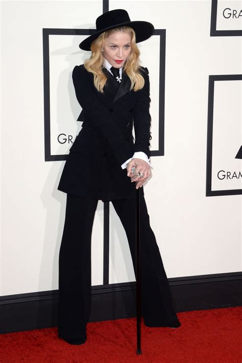 Madonna Grammys Fashion Ralph Lauren The Hollywood Reporter