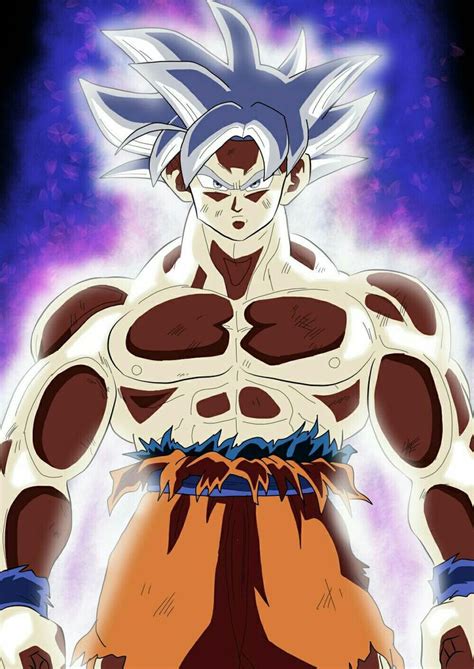 Goku Ultra Instinto Dominado Universo Dragon Ball Art Epic