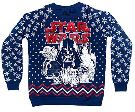 Star Wars Glittered Christmas Sweater Ugly