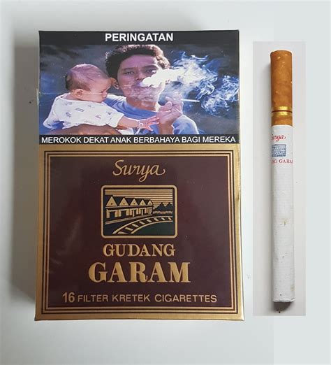 Gudang Garam Surya 16 - 10 Packs - 160 Cigarettes - The Fine Taste of ...