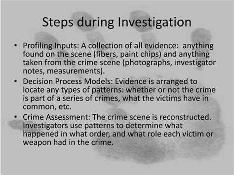 Ppt Criminal Profiling Powerpoint Presentation Free Download Id