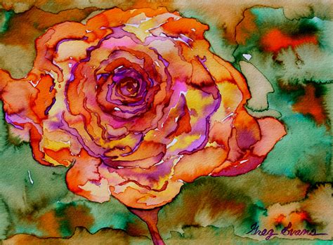 Watercolor Flowers Paintings Art Gallery Of Greg Evans