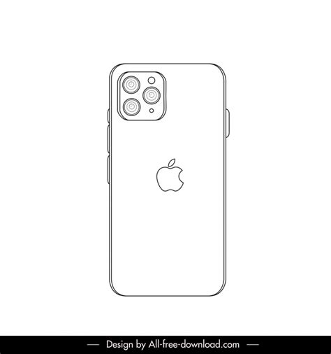 Iphone 13 Pro Max Back Template