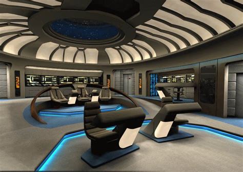 Bridge Of Uss Enterprise Ncc 1701 D Star Trek Starships Star Trek