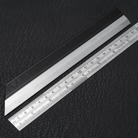New 200mm Stainless Steel Machinist Precision Layout Edge Ruler Gauge