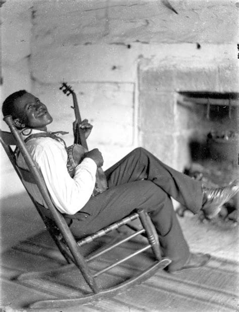 Florida Memory African American Man Playing A Banjo