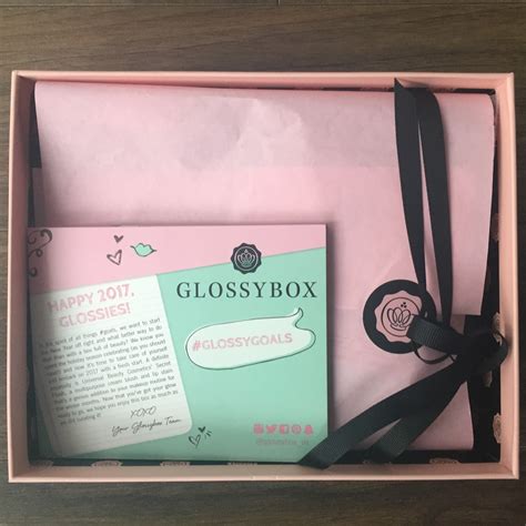 Glossybox Review January 2017 Beauty Subscription Box