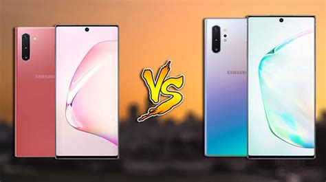 Samsung Galaxy Note 10 Vs Note 10 Plus Whats The Difference