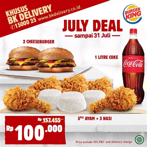 Menu Dan Harga Burger King Semarang Terbaru