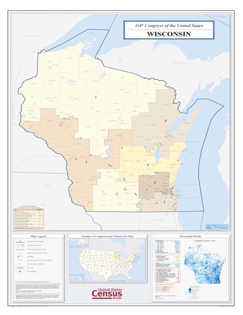 Wisconsin Congressional District Map Free Download