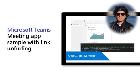 Microsoft Teams Meeting App Sample With Link Unfurling Youtube