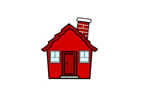 Red House Clipart Clip Art Library