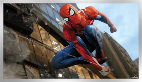 Inside The Rock Poster Frame Blog Spider Man Ps4 Game Art