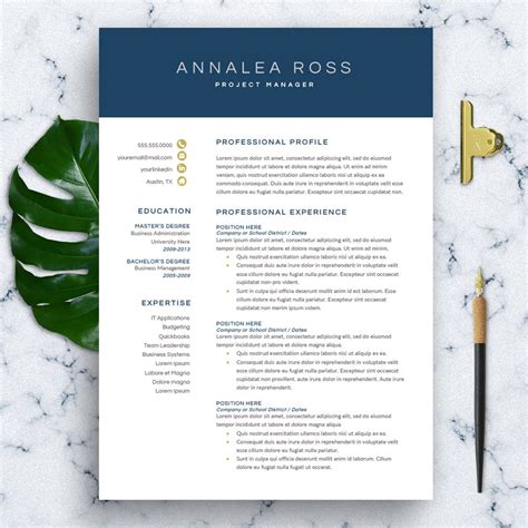 Modern Free Resume Template Design For Graphic Designers Imagesee