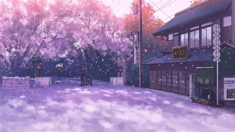 Anime Cherry Tree Background Woods Idownloadblog Pixelstalk