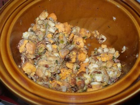 Crock Pot Sweet Potato Stuffing Recipe