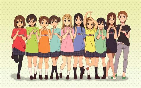 Anime Girls K On School Girl Cute Group Wallpaper