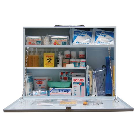 Industrial First Aid Kit National Complete Set In Wall Mountable